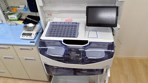 かえる薬局篠原駅前店の調剤器具