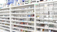 中央薬局 切串店の薬棚