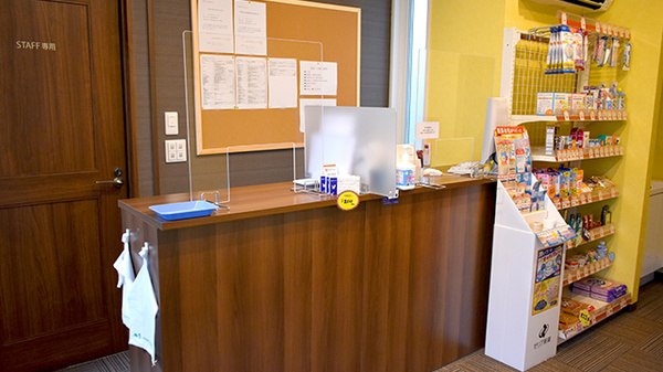 大信薬局福岡別府店の受付/カウンター
