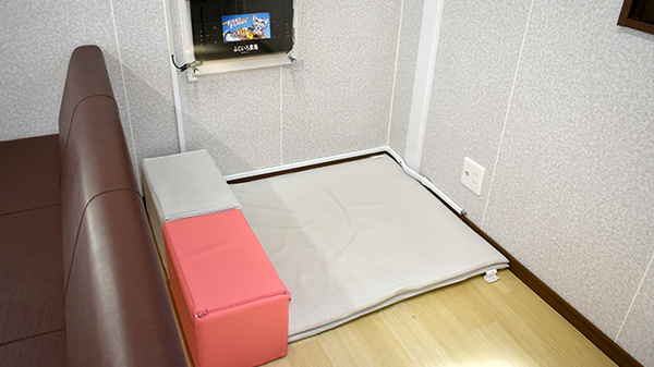 ふじいろ薬局のキッズ用設備