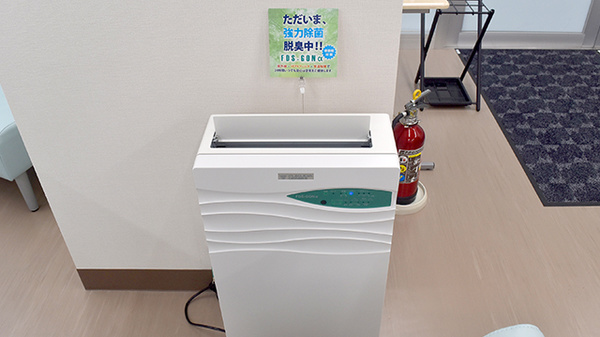 しんわ薬局稲城店の感染予防対策