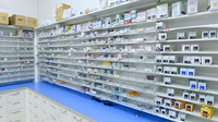 調剤薬局ツルハドラッグ仙台台原店の薬棚