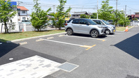くまがやコミュニティ薬局の駐車場