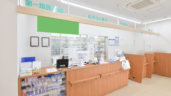 薬局くすりの福太郎　印西内野店の受付/カウンター