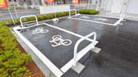 薬局くすりの福太郎　千葉桜木店の駐輪場