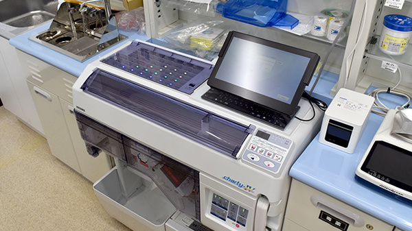 ドラッグセイムス木更津薬局の調剤器具