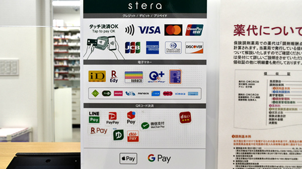 アイン薬局静和記念病院店のクレカ/電子マネー/スマホ決済対応