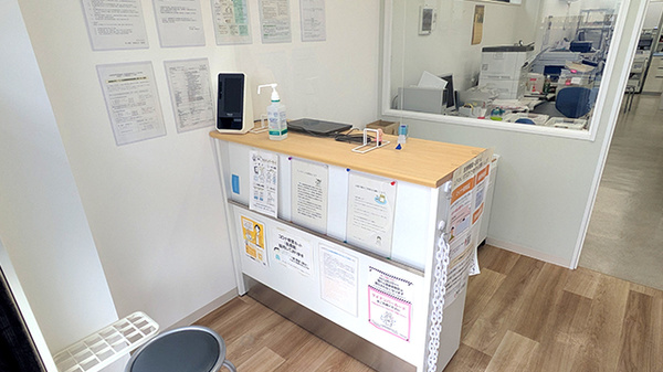 第一薬局浅間通り店の受付/カウンター