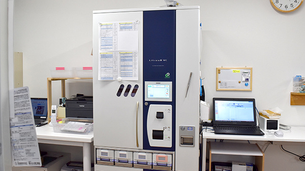 しらかば薬局の調剤器具