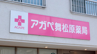 アガペ舞松原薬局の看板