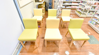 大賀薬局 百道ＳＲＰ店の待合スペース