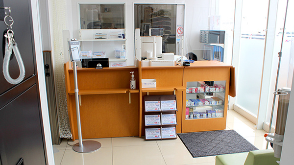 サツドラ薬局　江別一番町店の受付/カウンター