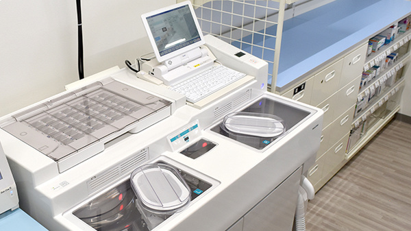 モリキ南長野薬局の調剤器具