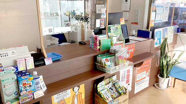 よりどころ薬局　大船店の受付/カウンター