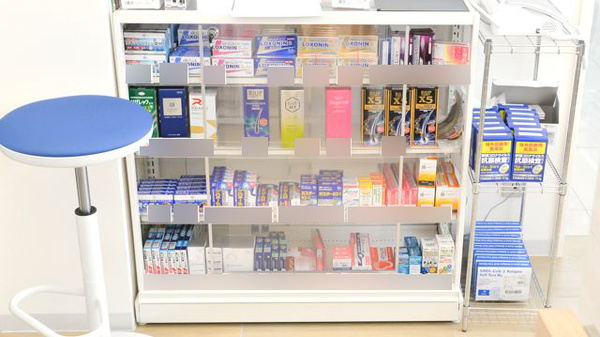 調剤薬局ツルハドラッグ開成店の一般医薬品