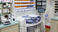 サカエ薬局田町の調剤器具