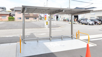 スギ薬局 新明店の駐輪場