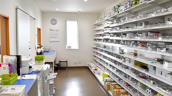 あい薬局大和田店の調剤室