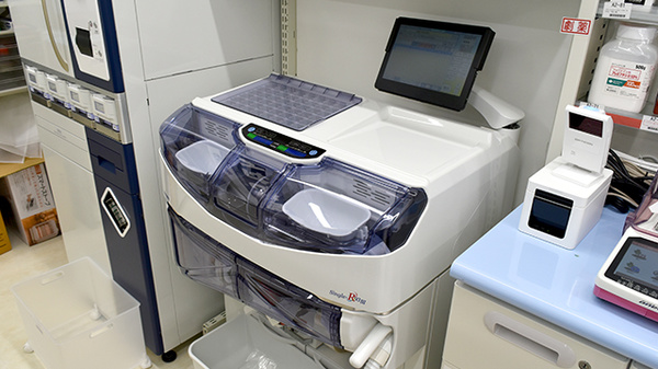 ユタカ薬局林町の調剤器具