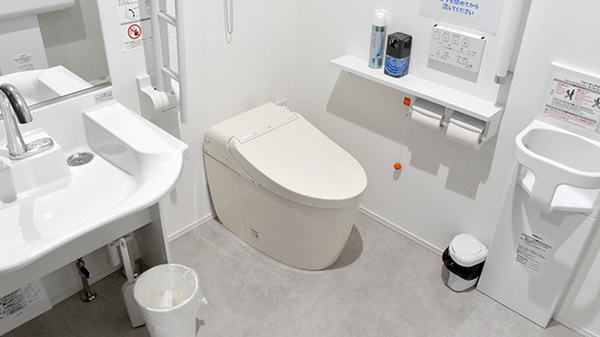 しなの薬局 西大通店のお手洗い