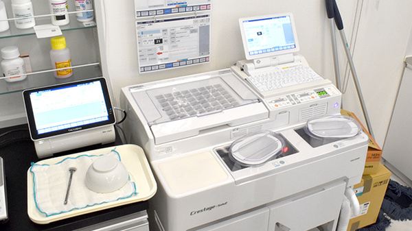 しなの薬局 西大通店の調剤器具