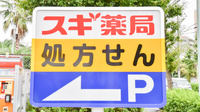 スギ薬局 深沢店の看板