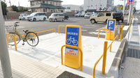 ウェルネス薬局東出雲店の駐輪場