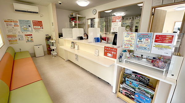 なごみ薬局の受付/カウンター
