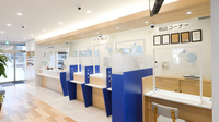 ウォンツ薬局メディカルモール向洋駅北店の受付/カウンター