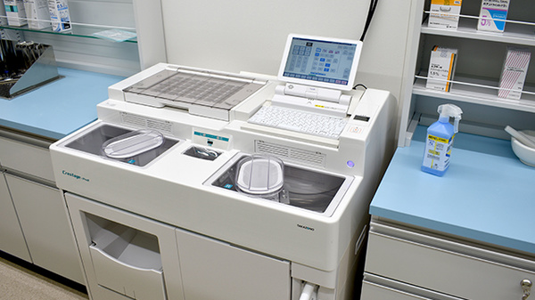 モリキフォレストモール佐久平薬局の調剤器具