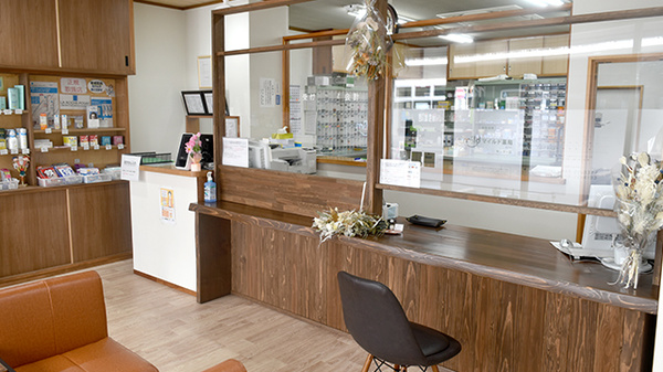 マイルド薬局　センター店の受付/カウンター