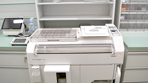 ポトス薬局　よもぎだい店の調剤器具