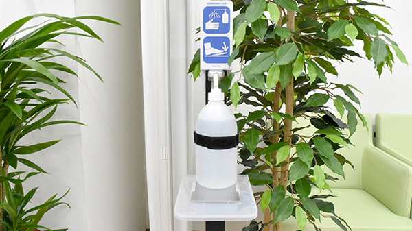 セイムス岸里玉出薬局の感染予防対策