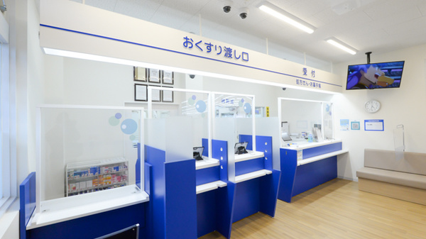 ウェルネス薬局安来店の受付/カウンター