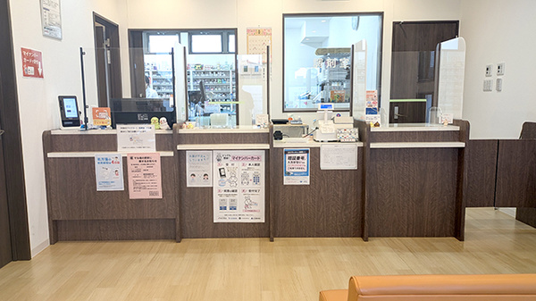 マリオン薬局 牛久店の受付/カウンター
