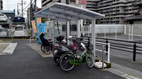 アカカベ薬局　門真大池町店の駐輪場