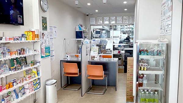 スター薬局 丸の内店の受付/カウンター
