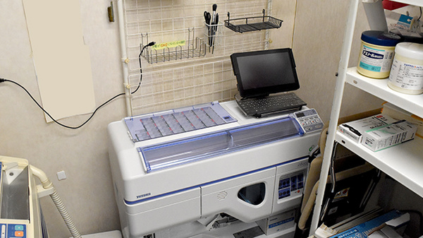大信薬局東松山店の調剤器具
