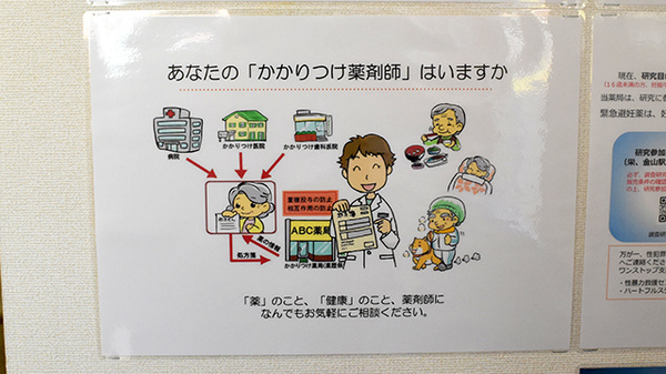 はるか薬局いりなかのかかりつけ薬局対応