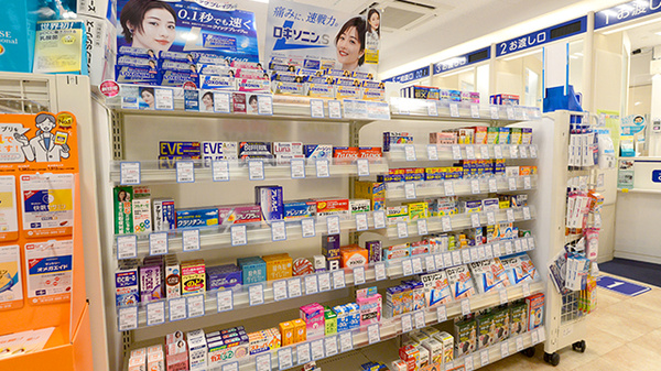 クオール薬局梅田ガーデン店の一般医薬品
