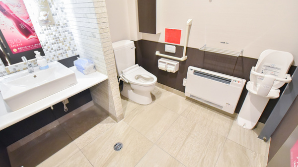 調剤薬局ツルハドラッグ山形瀬波店のお手洗い