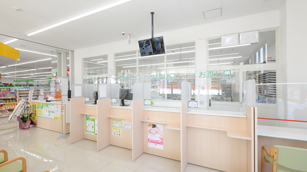 スギ薬局 大安寺店の受付/カウンター