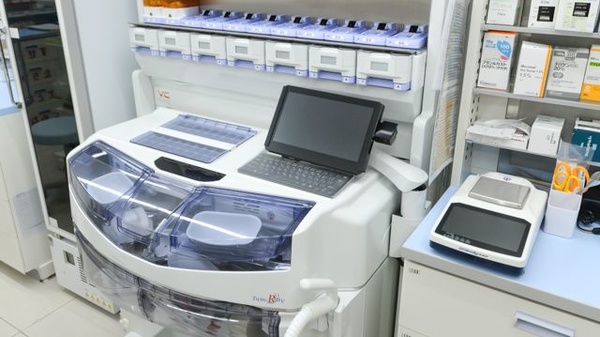 ウォンツ八木薬局の調剤器具
