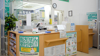 ユタカ薬局　フレスポ福知山の受付/カウンター