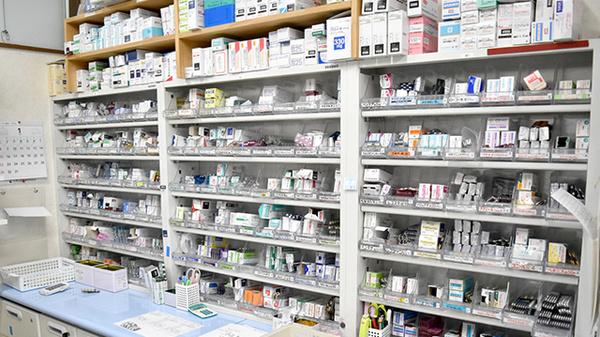 メディカル薬局　宇佐店の薬棚
