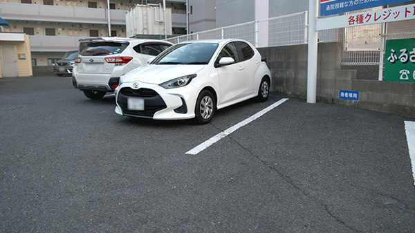タカサキ薬局産医大前店の駐車場