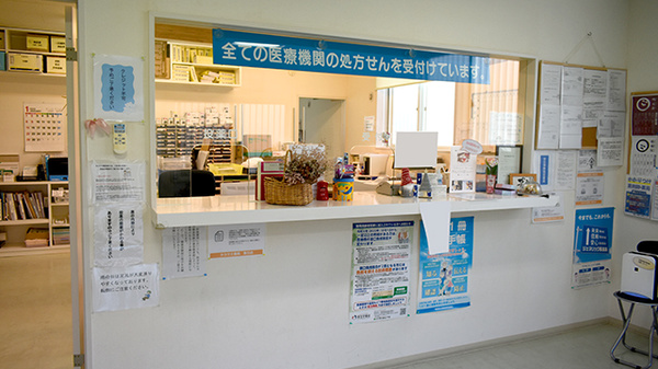 タカサキ薬局春日店の受付/カウンター