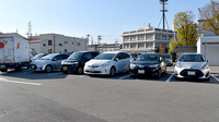 I&H泉南薬局の駐車場