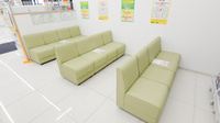 スギ薬局 前橋朝倉店の待合スペース