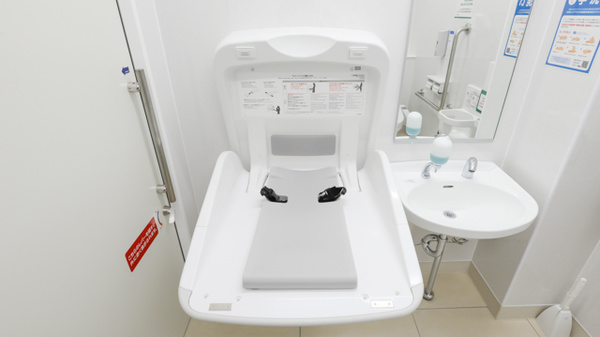 スギ薬局 前橋朝倉店のキッズ用設備